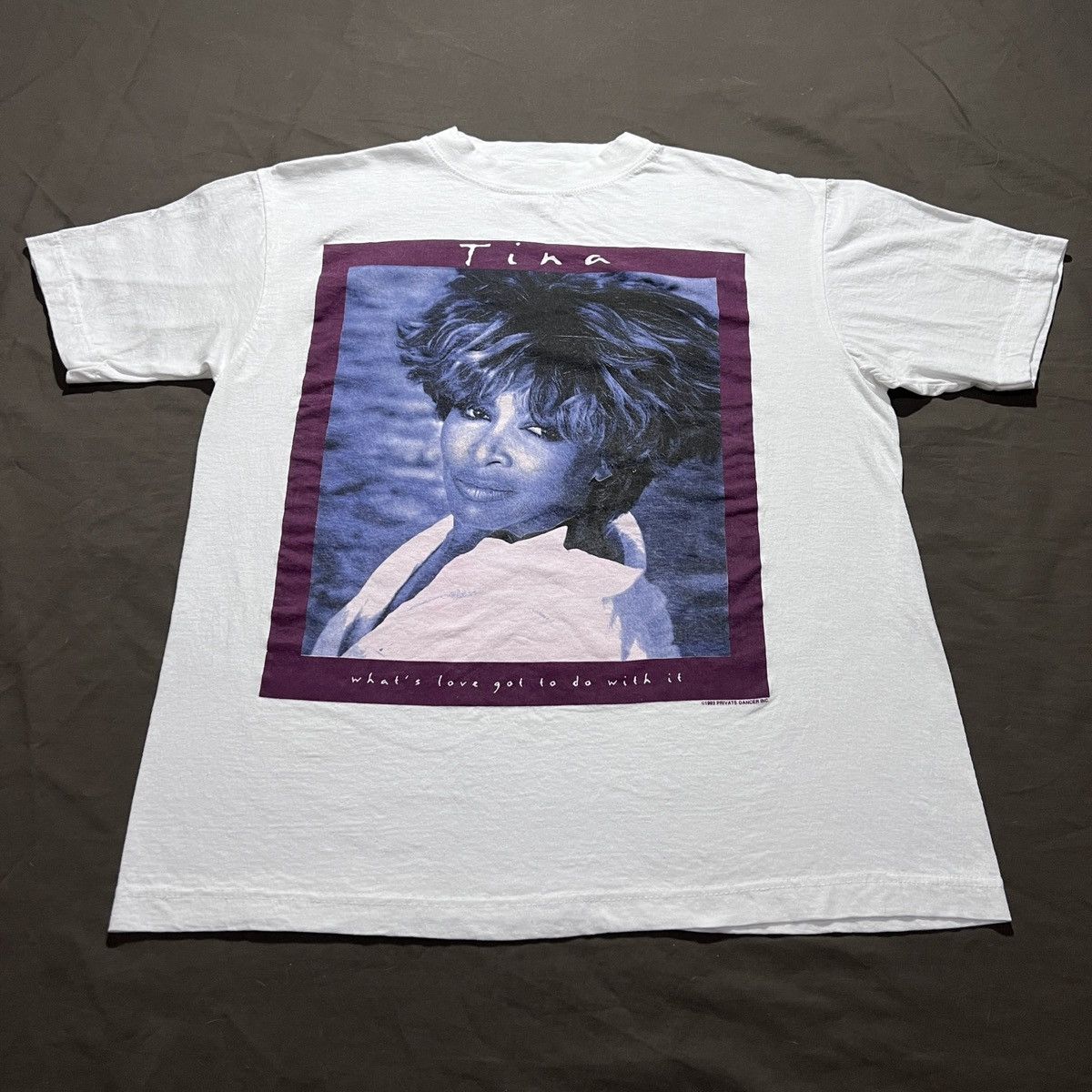 Rap Tees Vintage 90s Tina Turner Tour Tee L R&B Soul Pop Size US L / EU 52-54 / 3 - 4 Thumbnail