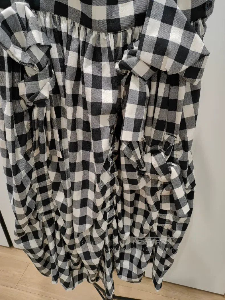 Comme des Garcons Comme Des Garcons Main line plaid cotton three-dimensional Size XS / US 0-2 / IT 36-38 - 6 Thumbnail