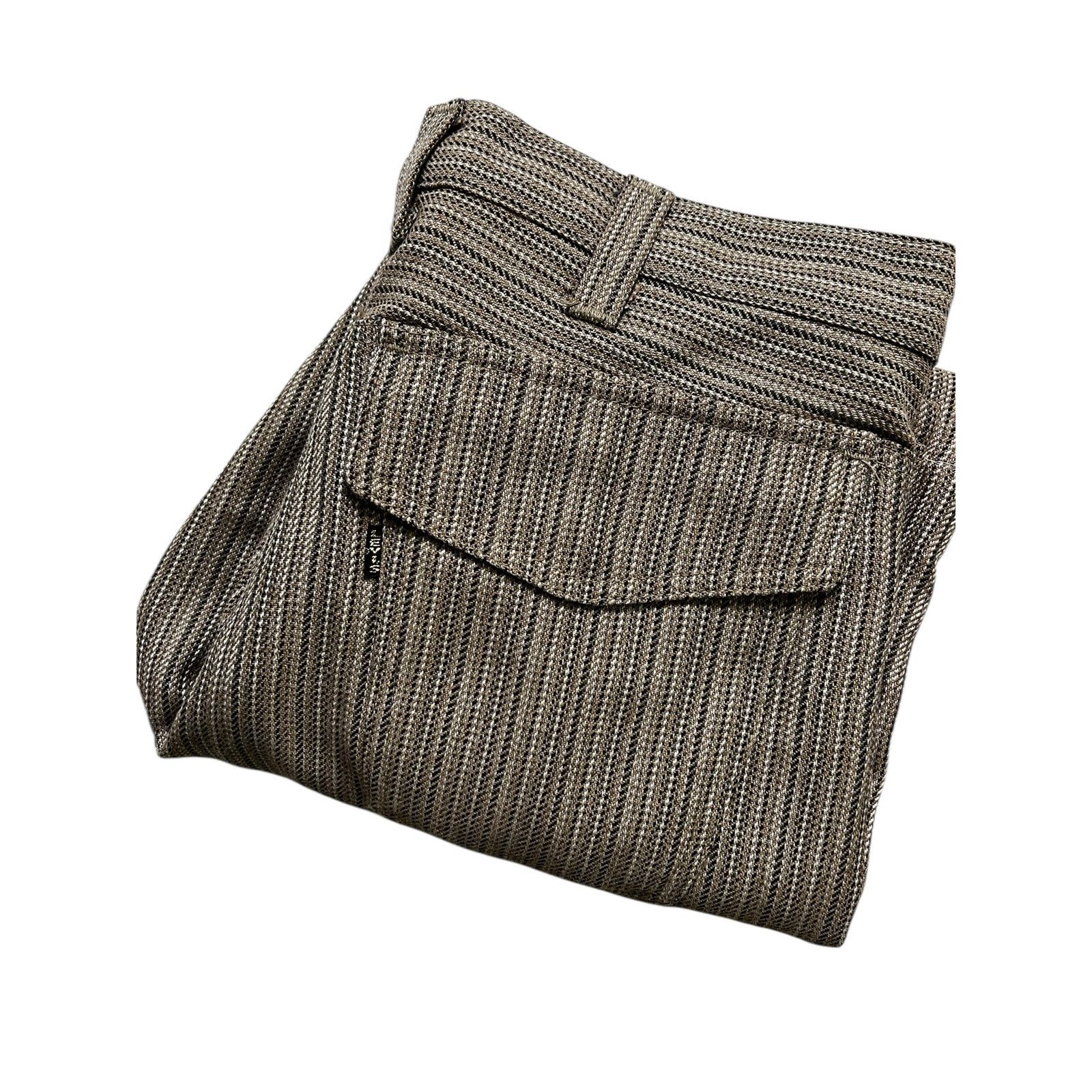 Levi's Vintage Levi's Big E STA-PREST Bootcut Brown Pants - 30x26 Size US 30 / EU 46 - 15 Thumbnail
