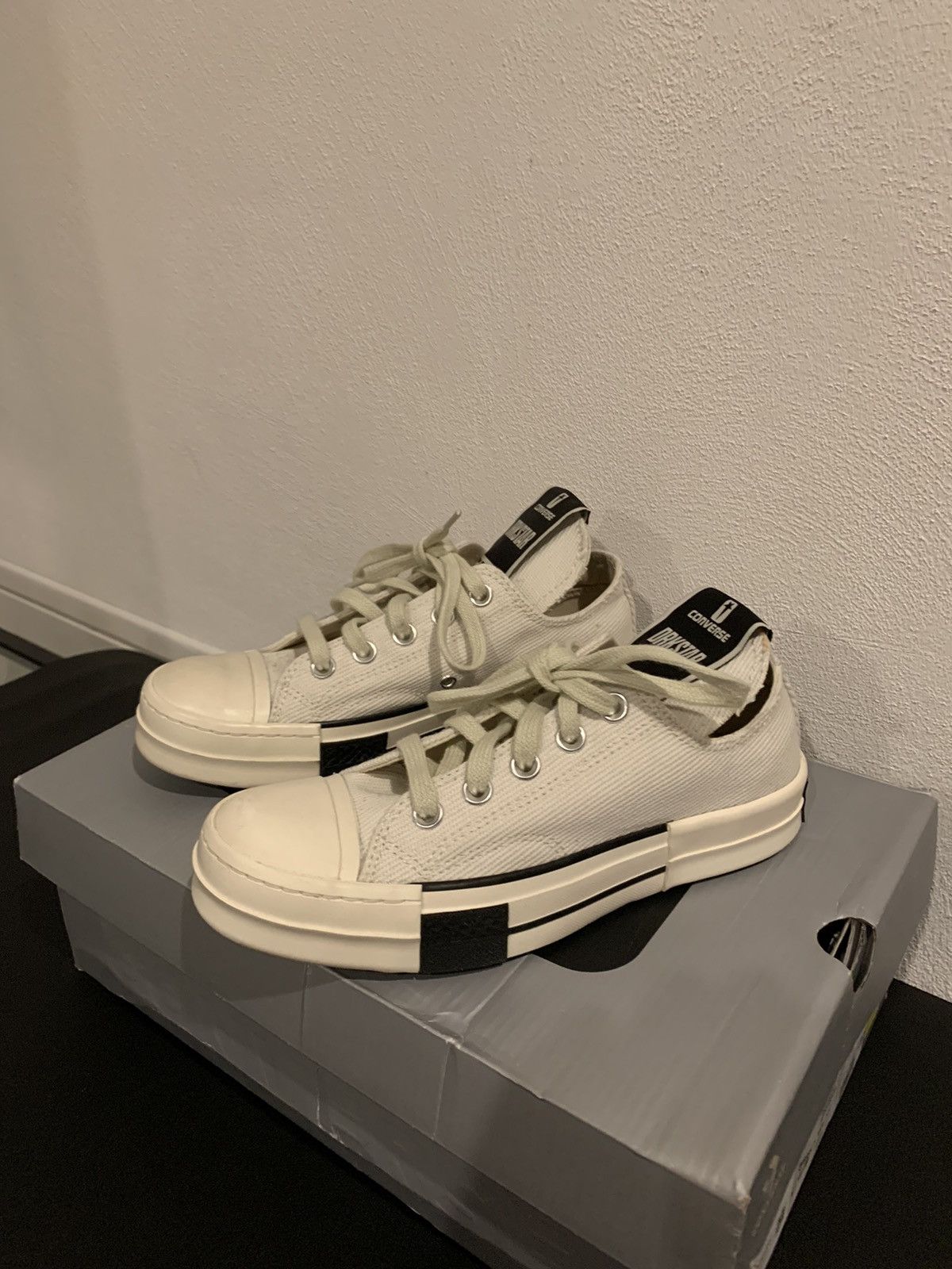 Converse × Rick Owens Drkshdw Rick Owens Drkshdw × Converse Size US 7 / IT 37 - 6 Thumbnail