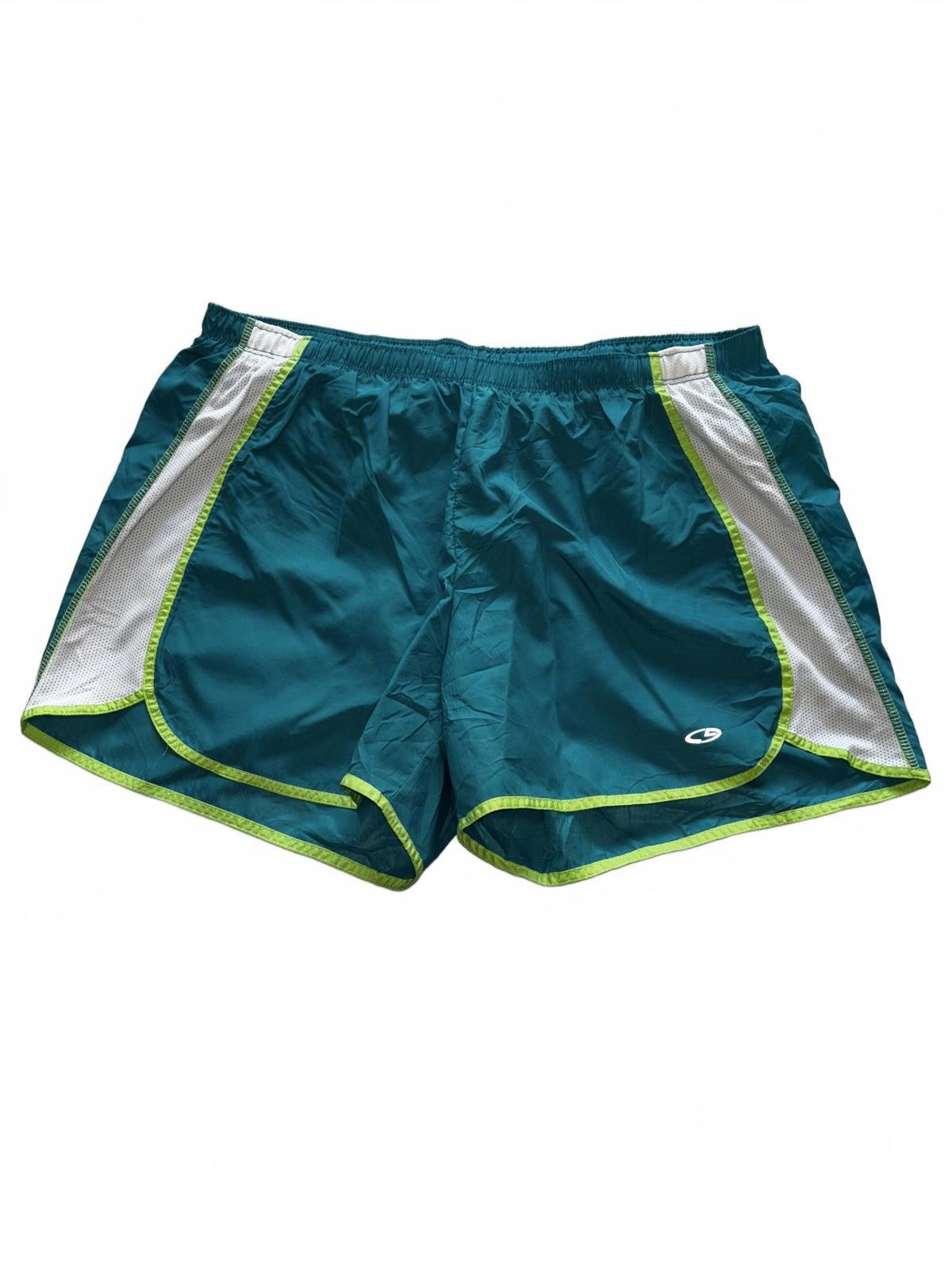Designer C9 Champion Running Shorts - Teal with Reflective Details Size 32" / US 10 / IT 46 - 1 Thumbnail