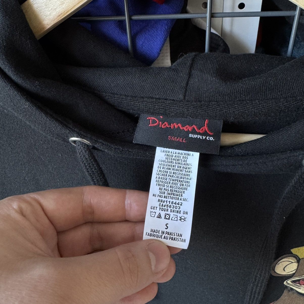 Diamond Supply Co. Diamond X Bored Ape Yacht Club NFT Collection BYAC Hoodie Size US S / EU 44-46 / 1 - 3 Thumbnail
