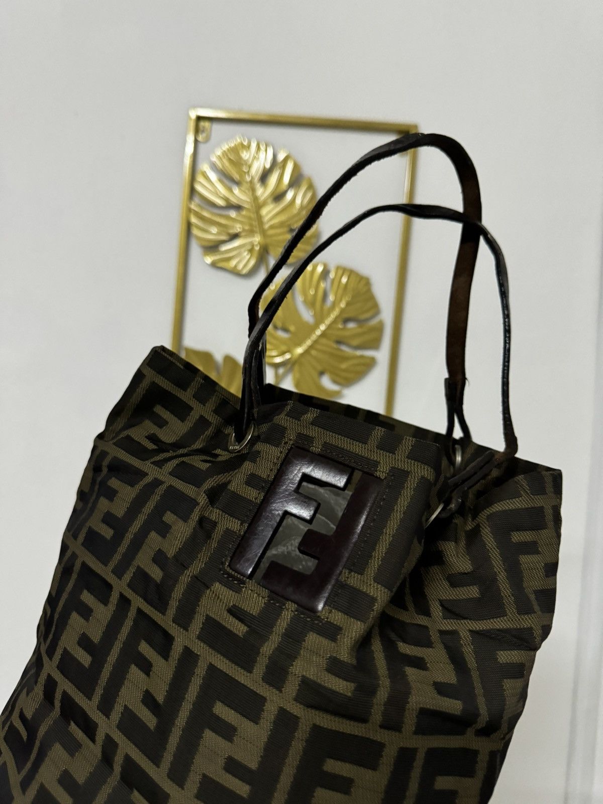 Fendi Fendi brown zucca camvas tote Size ONE SIZE - 9 Thumbnail
