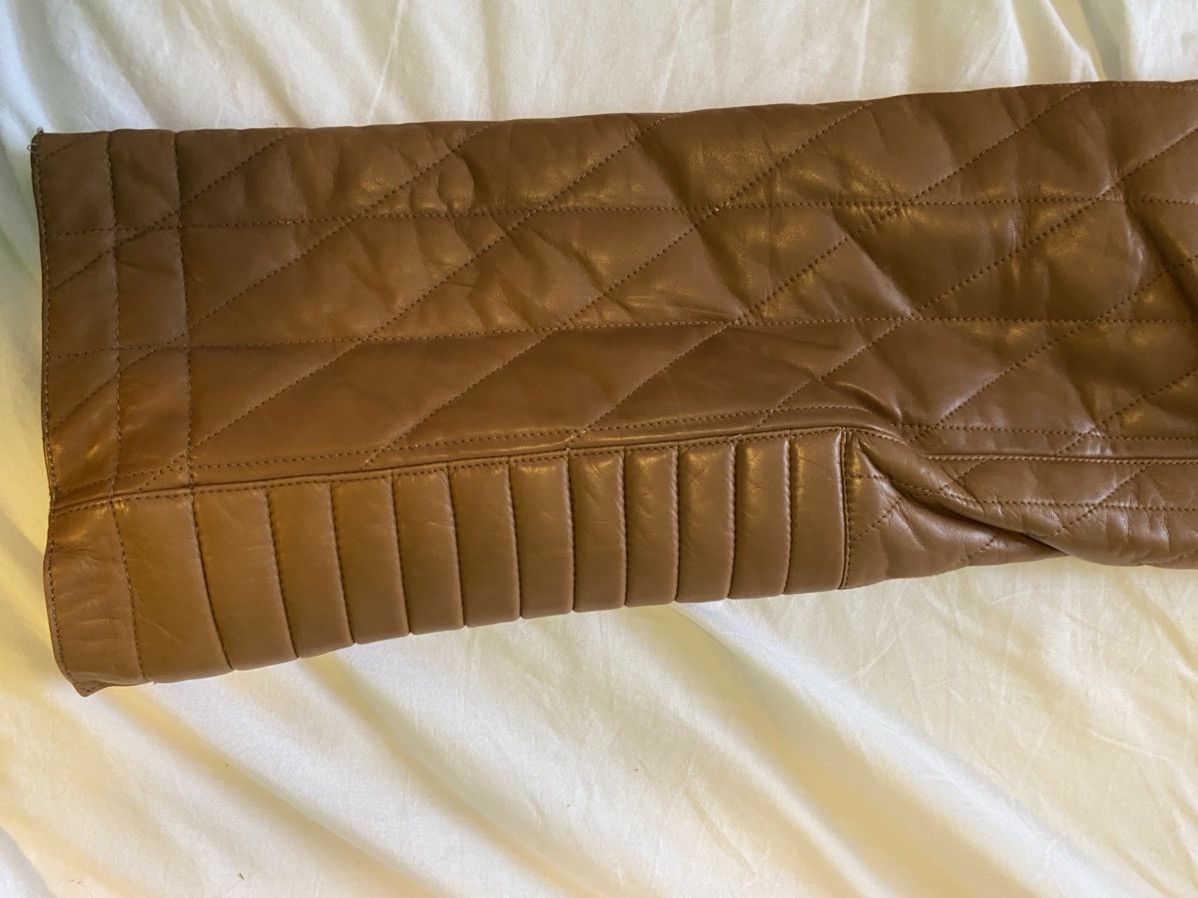 Gucci UNREAL CONDITION- Gucci by Tom Ford quilted moto pants Size US 32 / EU 48 - 7 Thumbnail