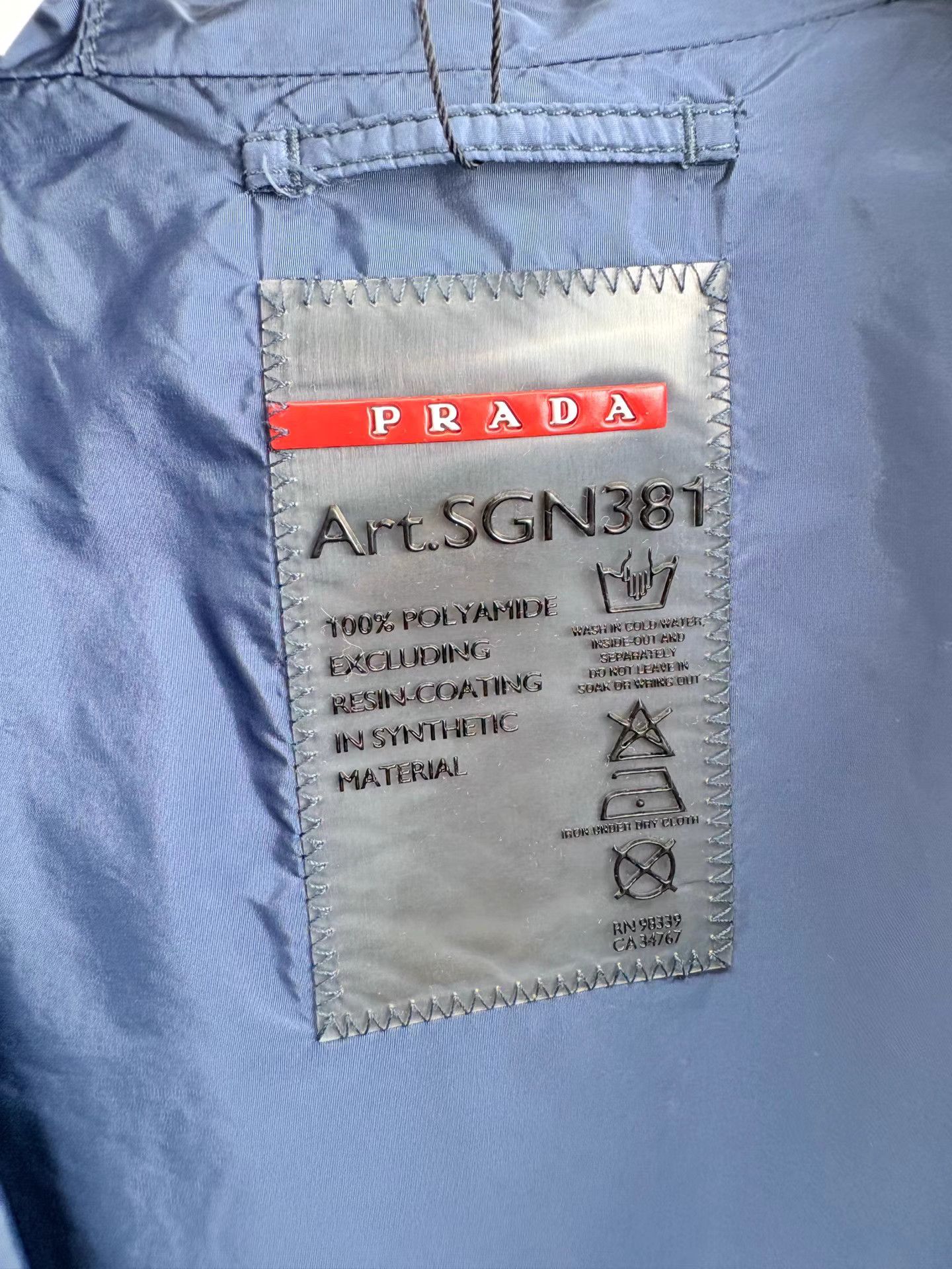 PRADA Camouflage Windbreaker Jacket