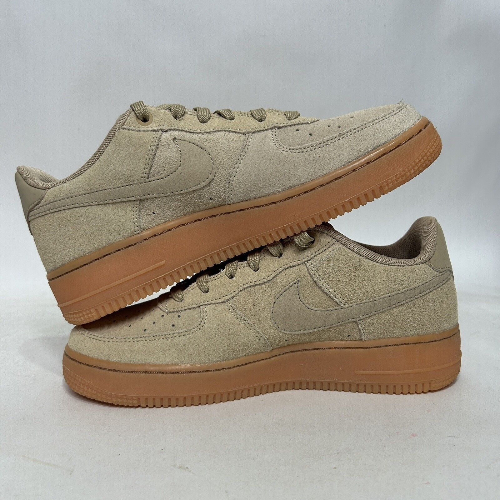 Nike Nike Shoes Air Force 1 Wheat LV8 GS Premium “Wheat” 2024 Size US 8 / IT 38 - 3 Thumbnail