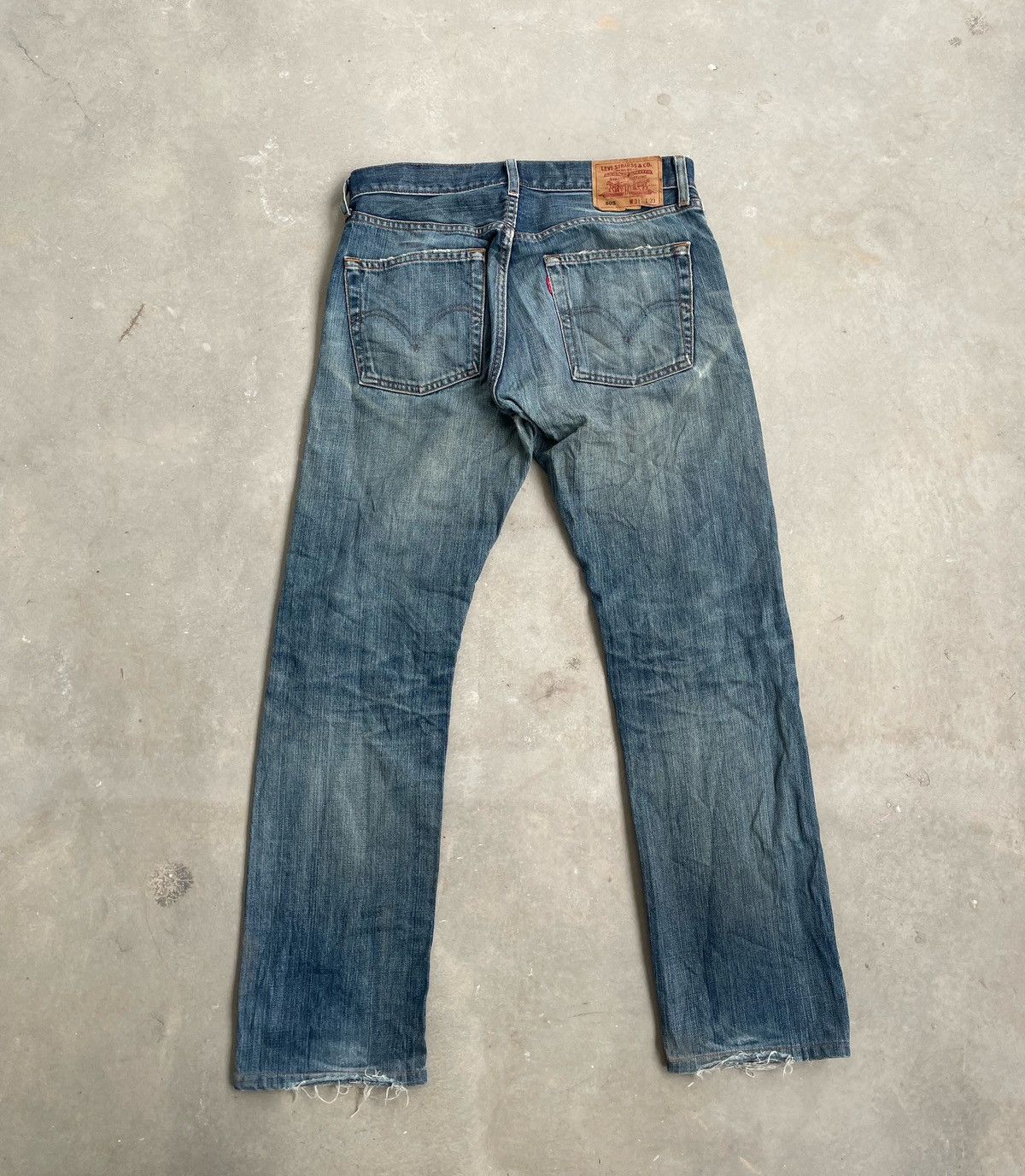 Levi's × Vintage Y2K LEVIS 505 MADE IN JAPAN WELL WORN Size US 31 - 11 Thumbnail