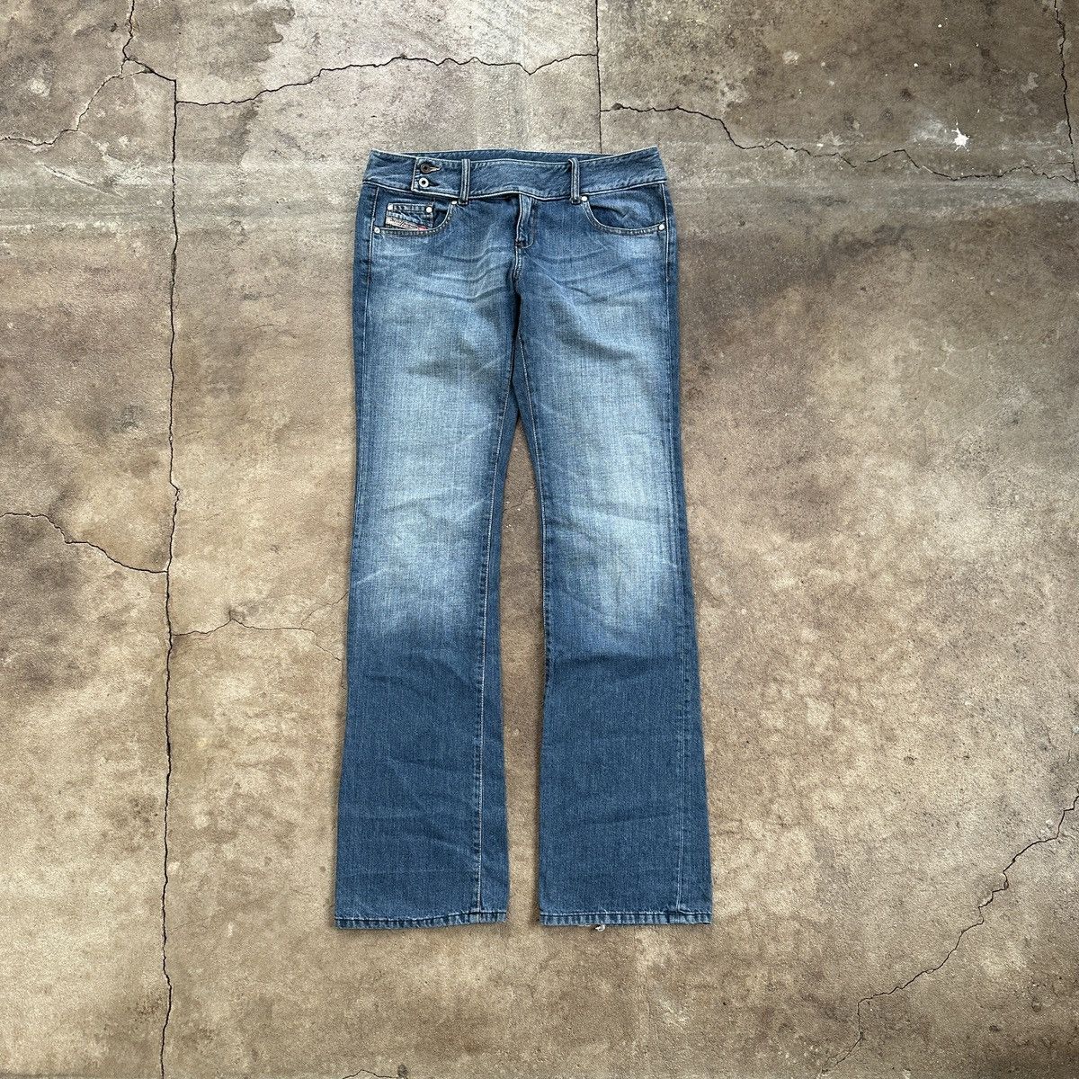 Diesel VINTAGE Y2K DIESEL LOW RISE DENIM PANTS Size 30" / US 8 / IT 44 - 1 Thumbnail