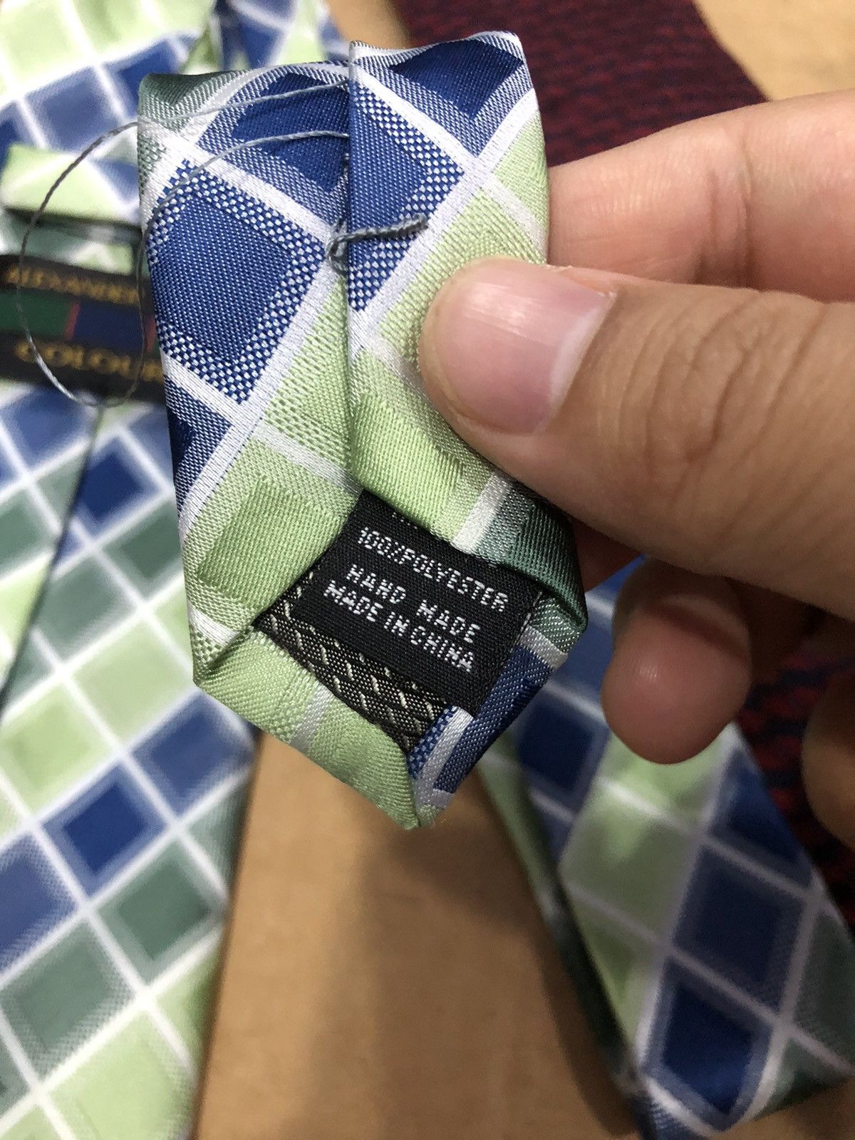 Alexander Julian Daniel craig x alexander julian silk neck tie Size ONE SIZE - 5 Thumbnail