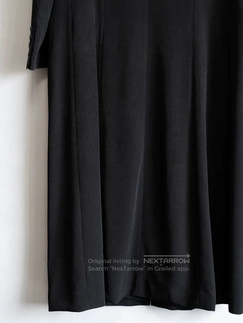 Yohji Yamamoto Yohji Yamamoto Tailcoat with pleats at the back, triacetat Size US L / EU 52-54 / 3 - 7 Thumbnail