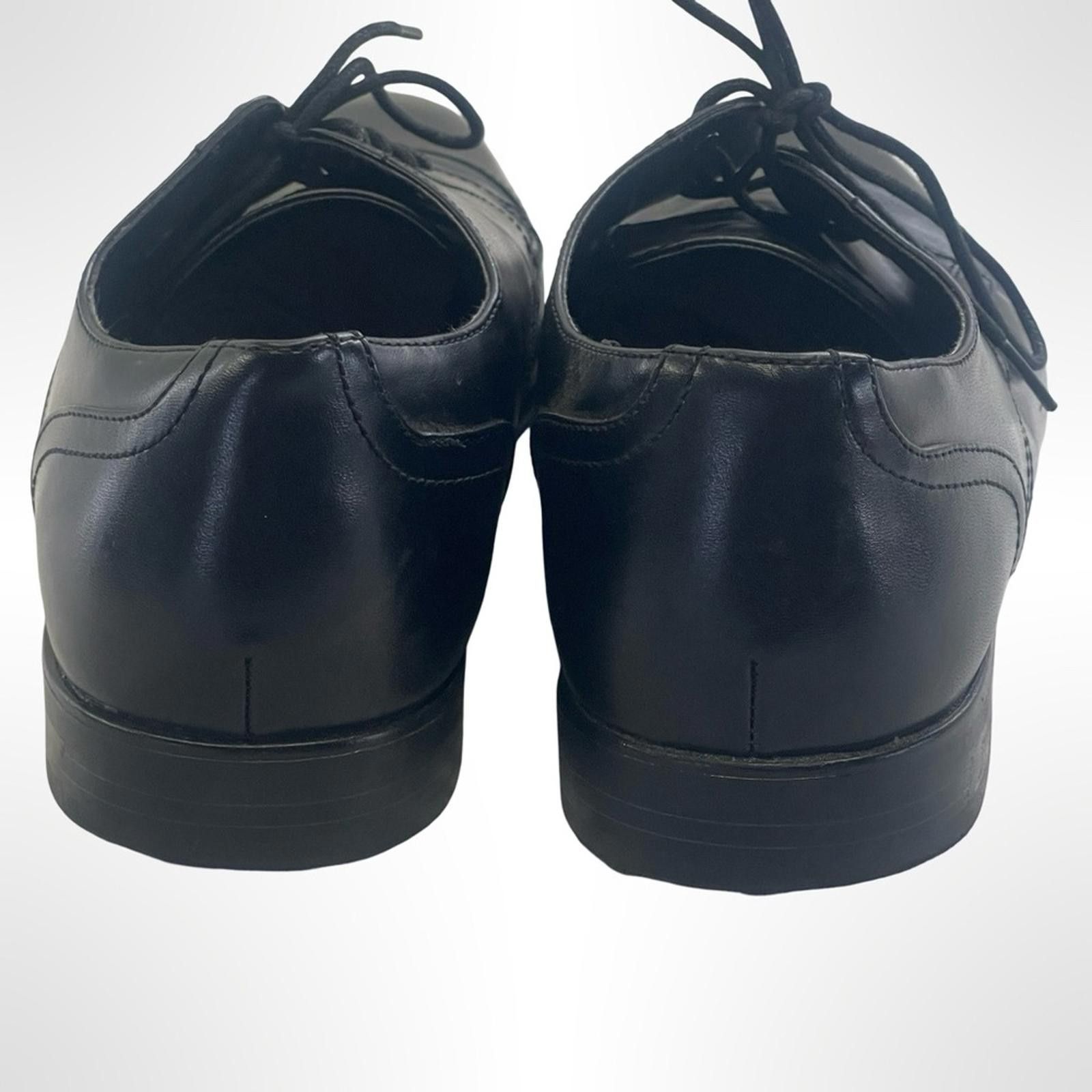 Alfani Alfani Black Men's Dress Shoes size 12 Size US 12 / EU 45 - 2 Thumbnail