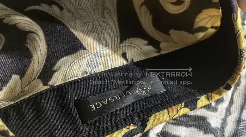 Versace Versace Mulberry silk shirt Size US L / EU 52-54 / 3 - 4 Thumbnail