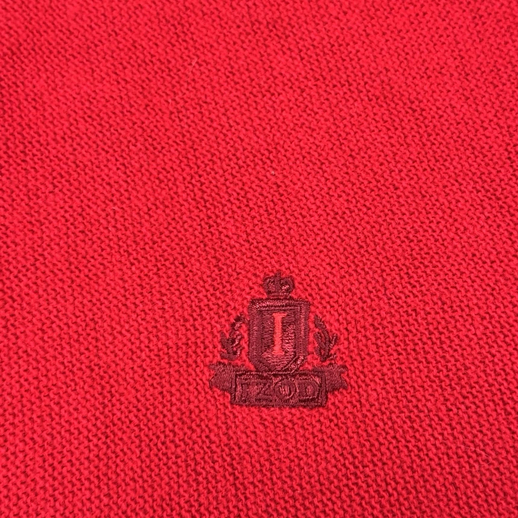 Izod Vintage IZOD 80s US Made Red Acrylic Knit Cardigan Men XL Preppy V-Neck Button Front Size US XL / EU 56 / 4 - 3 Thumbnail