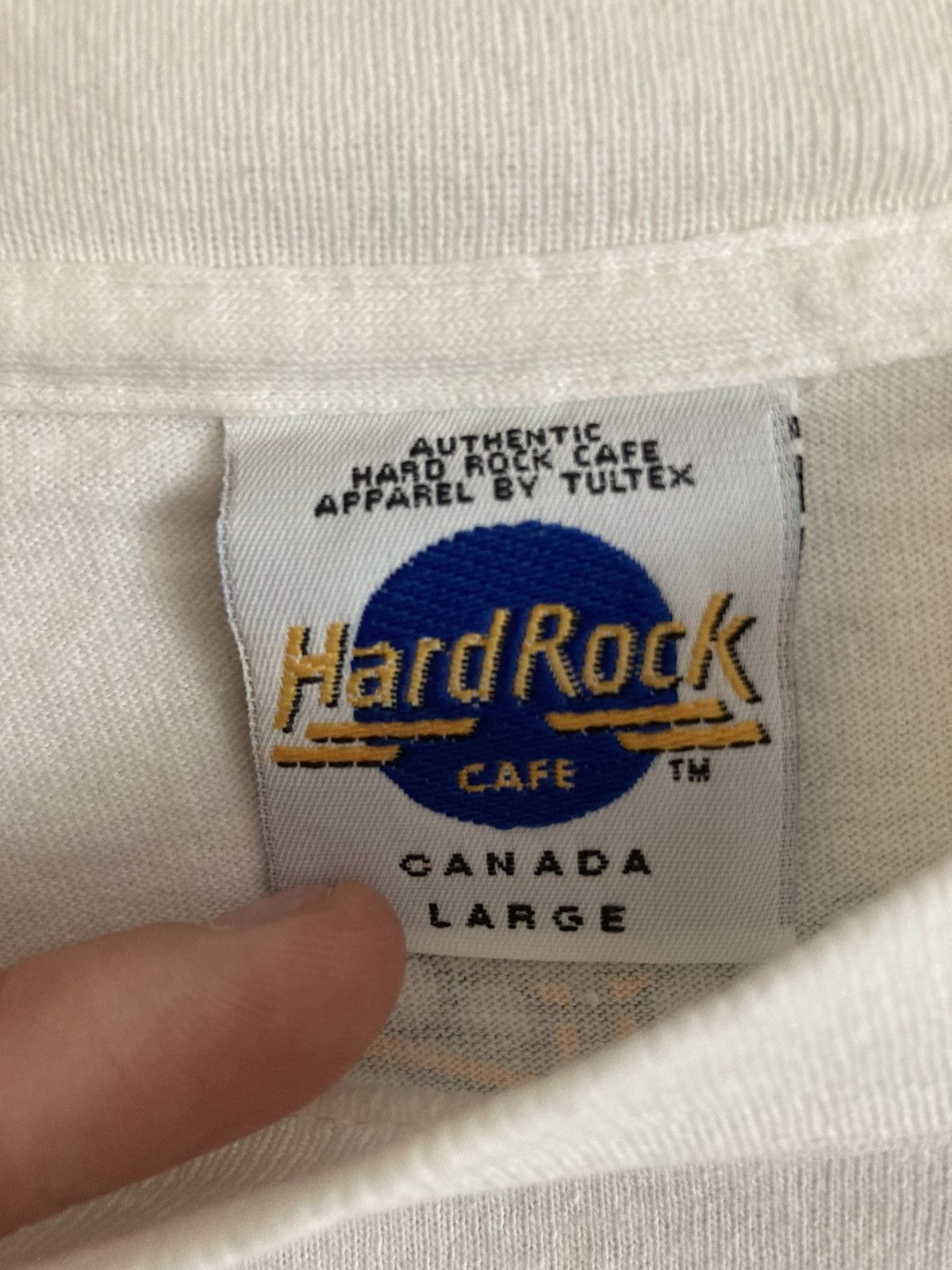 Hard Rock Cafe × Vintage Vintage Hard Rock Cafe Ottawa Size US XL / EU 56 / 4 - 4 Thumbnail