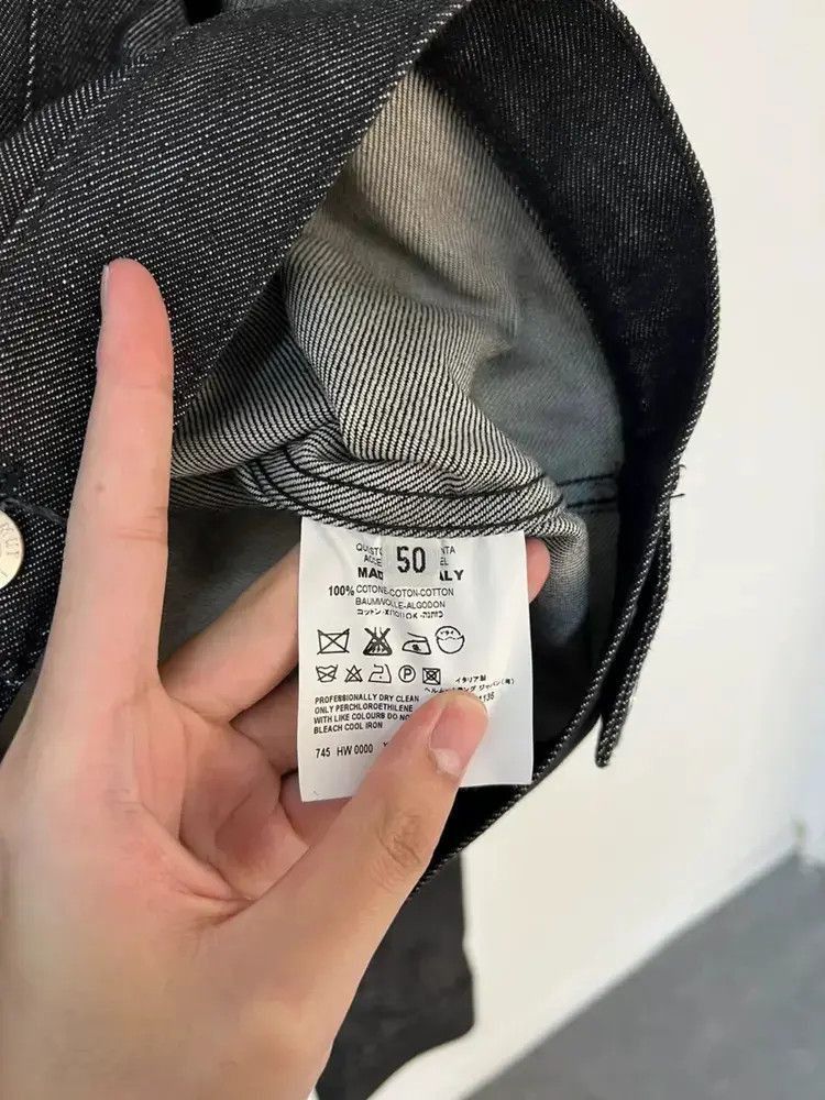 Helmut Lang Sz 50 Helmut Lang Classic Raw Denim Jacket-2505 Size US M / EU 48-50 / 2 - 7 Thumbnail