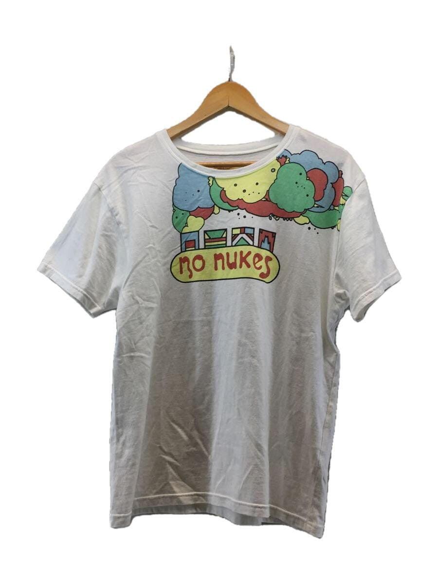 image of Kapital No Nukes T-Shirt in White, Men's (Size Large)
