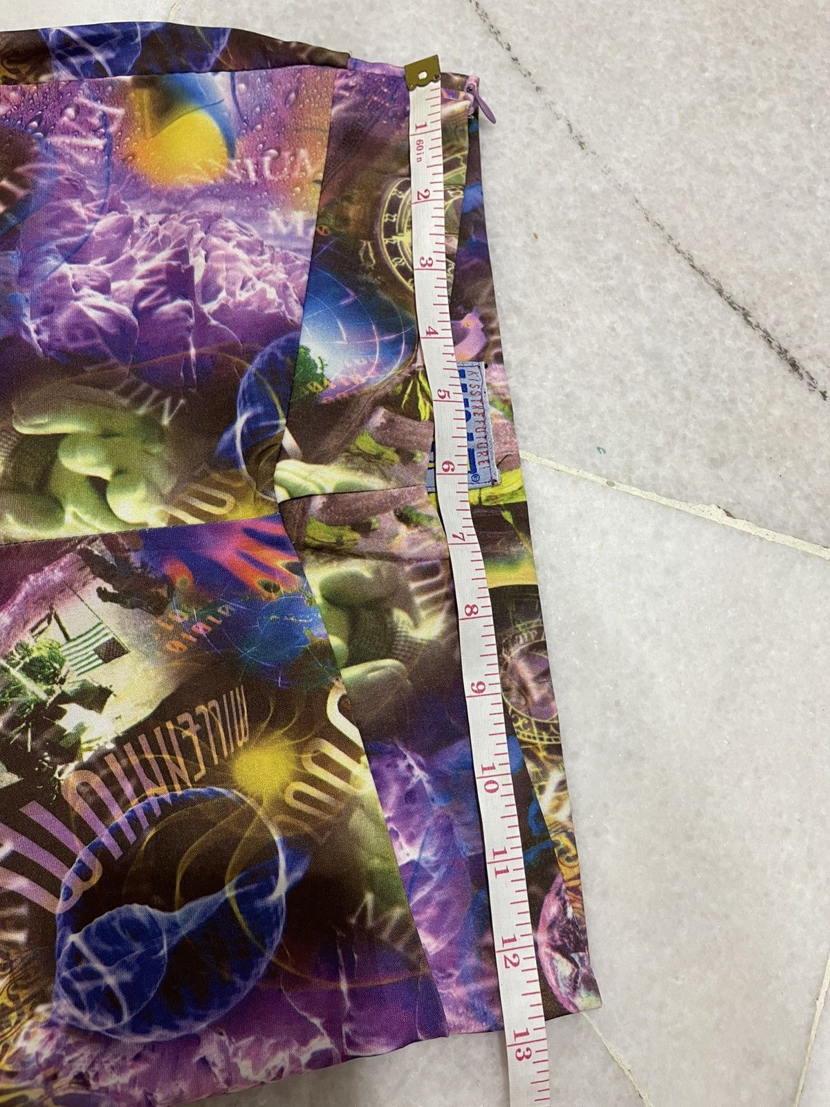 Walter Van Beirendonck 90s W&LT Futur Cyber Flare Pants Size 26" / US 2 / IT 38 - 18 Thumbnail