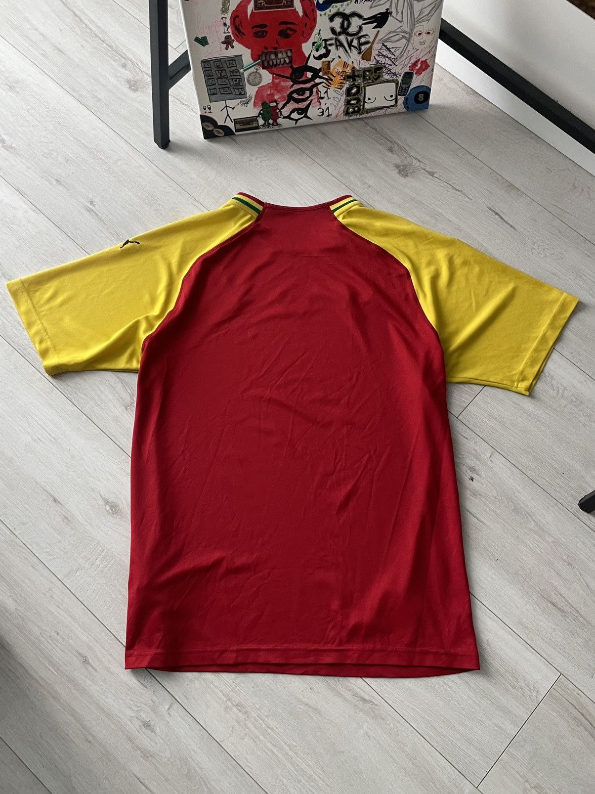 Puma Puma Ghana 2018-19 Home Football Shirt Jersey Blockcore RARE Size US XL / EU 56 / 4 - 3 Thumbnail