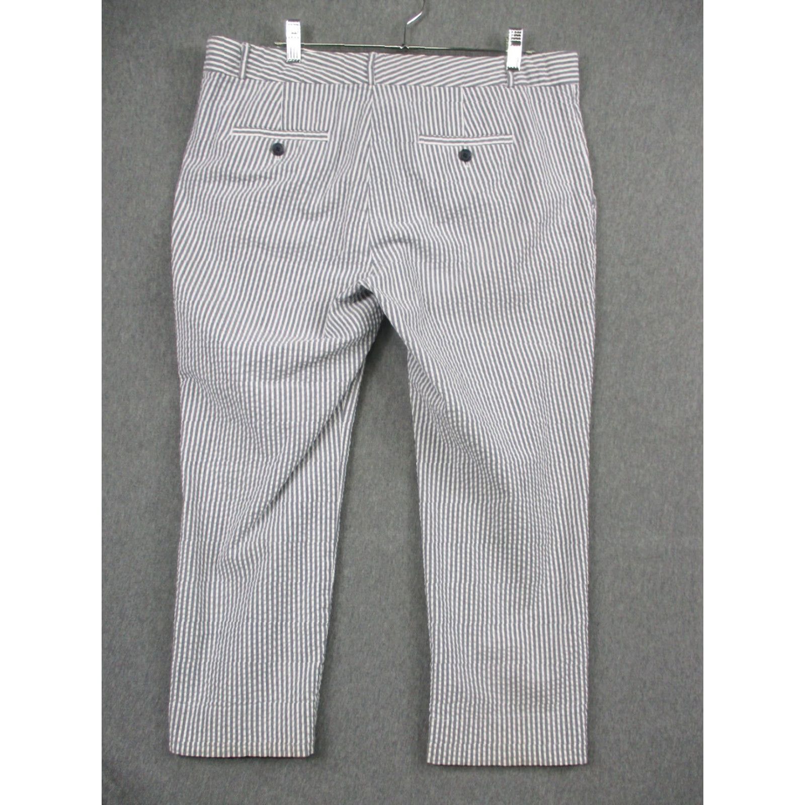 Banana Republic Banana Republic Hampton Pants 12P Striped Stretch Size 34" / US 12 / IT 48 - 7 Thumbnail