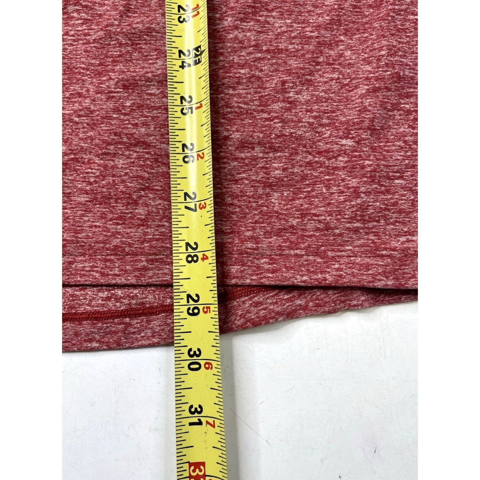 Lululemon Lululemon Metal Vent Tech Pullover Running Mens Large Red Heathered 1/4 Zip Size US L / EU 52-54 / 3 - 7 Thumbnail