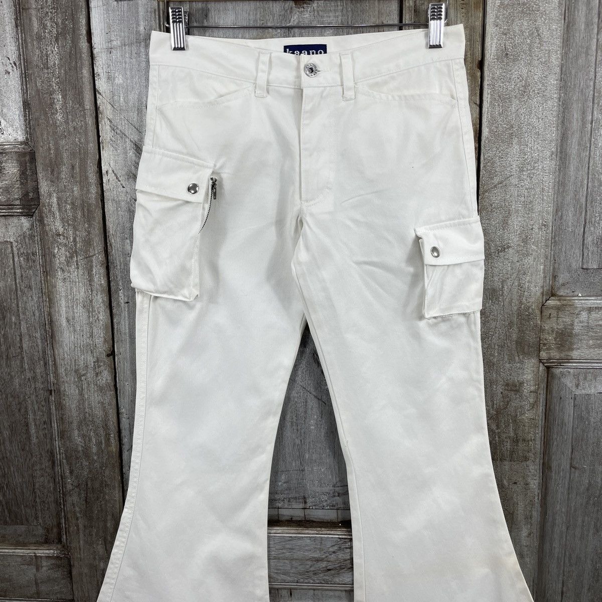 Designer × Japanese Brand × Vintage Rare🔥Vintage Japanese Brand Kaano Flare Denim Size 29" - 3 Thumbnail