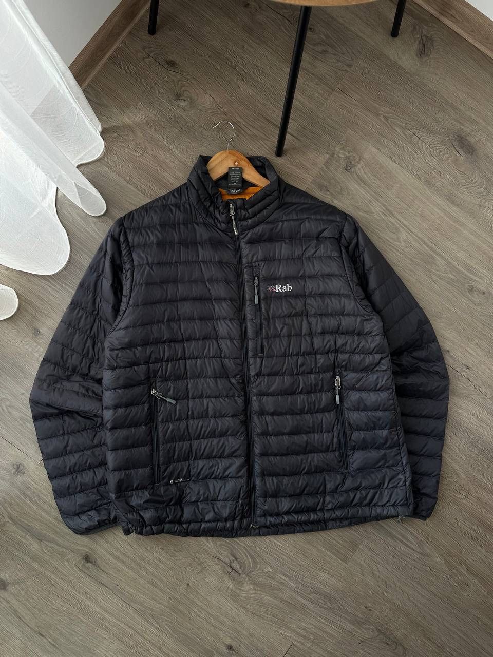 Rab × Vintage Vintage Rab Outdoor Gray Micro Down Men Jacket Size US L / EU 52-54 / 3 - 1 Thumbnail