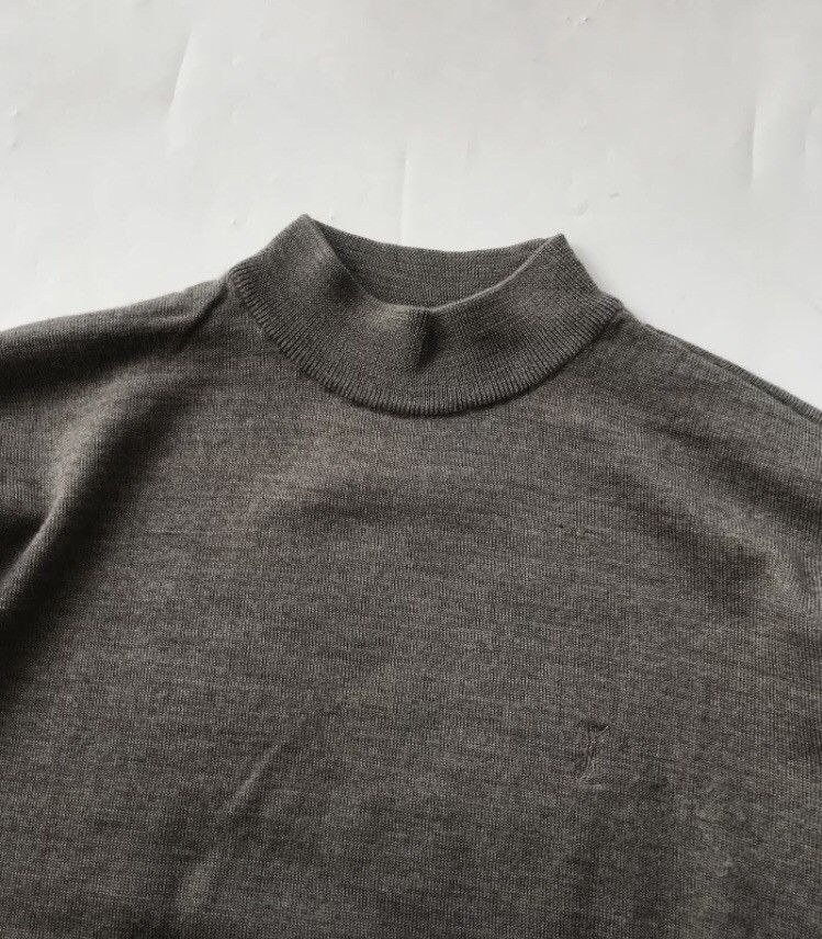 Yves Saint Laurent Vintage ‼️ Yves Saint Laurent Pour Homme Black Turtlneck Size US M / EU 48-50 / 2 - 3 Thumbnail