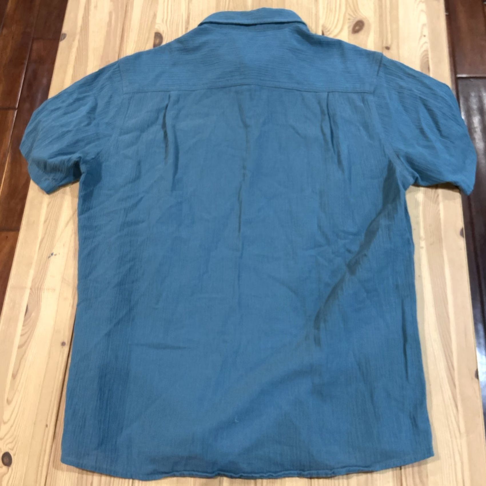 Vintage Kuhl Button-Up Shirt Tour of Utah Embroidery EUC Blue L Mens Short Sleeve Pocketed Regular Fit Button-Up Shirt Size US L / EU 52-54 / 3 - 7 Thumbnail