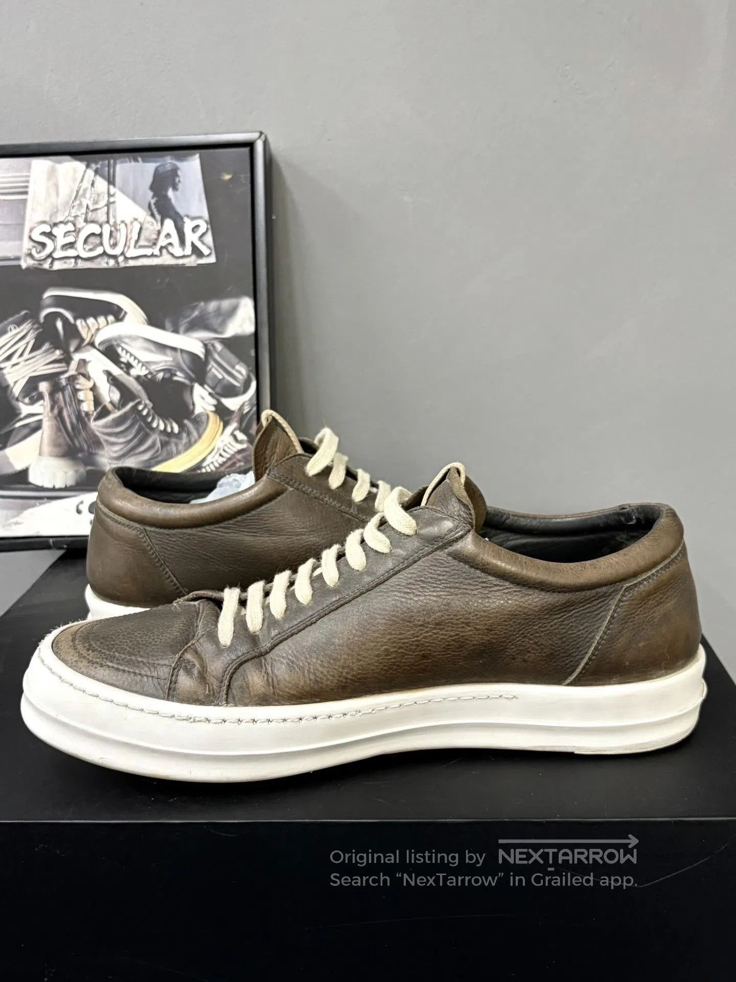 Rick Owens Rick Owens 20FW Low. Size US 10 / EU 43 - 5 Thumbnail