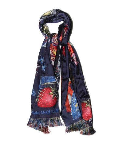 Alexander McQueen o1y0325 Size: OS / Scarve in Multicolor Size ONE SIZE - 1 Thumbnail
