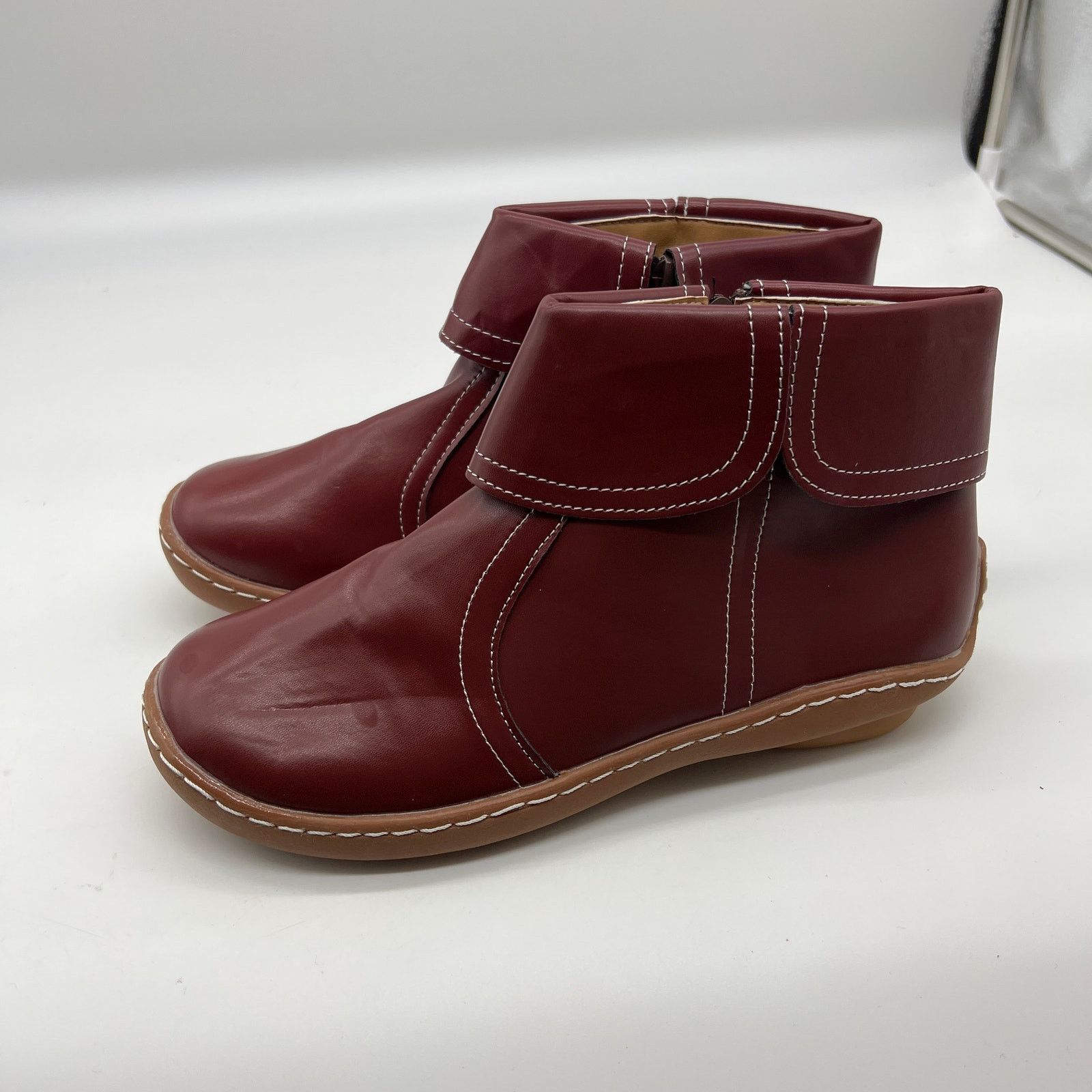 Other Fashion Womens Ankle Boot Comfortable Slip On Flat Size US 8 / IT 38 - 4 Thumbnail