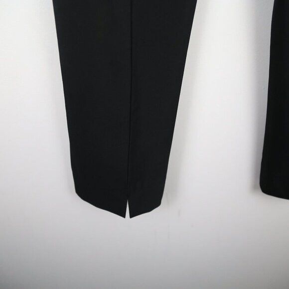 Joseph Ribkoff Joseph Ribkoff Crepe Pleated Front Black Dress Pants Size 2 Size 26" / US 2 / IT 38 - 6 Thumbnail