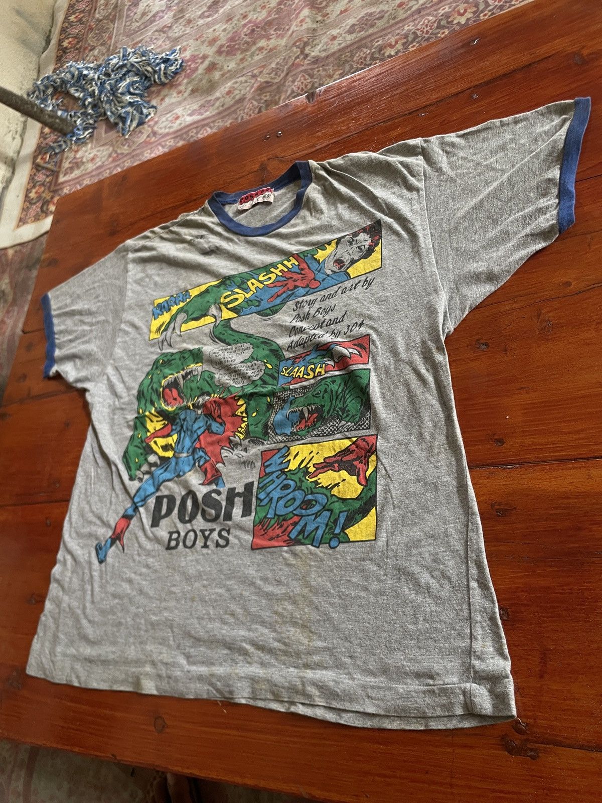 Vintage Posh Boy comic design Size US L / EU 52-54 / 3 - 3 Thumbnail
