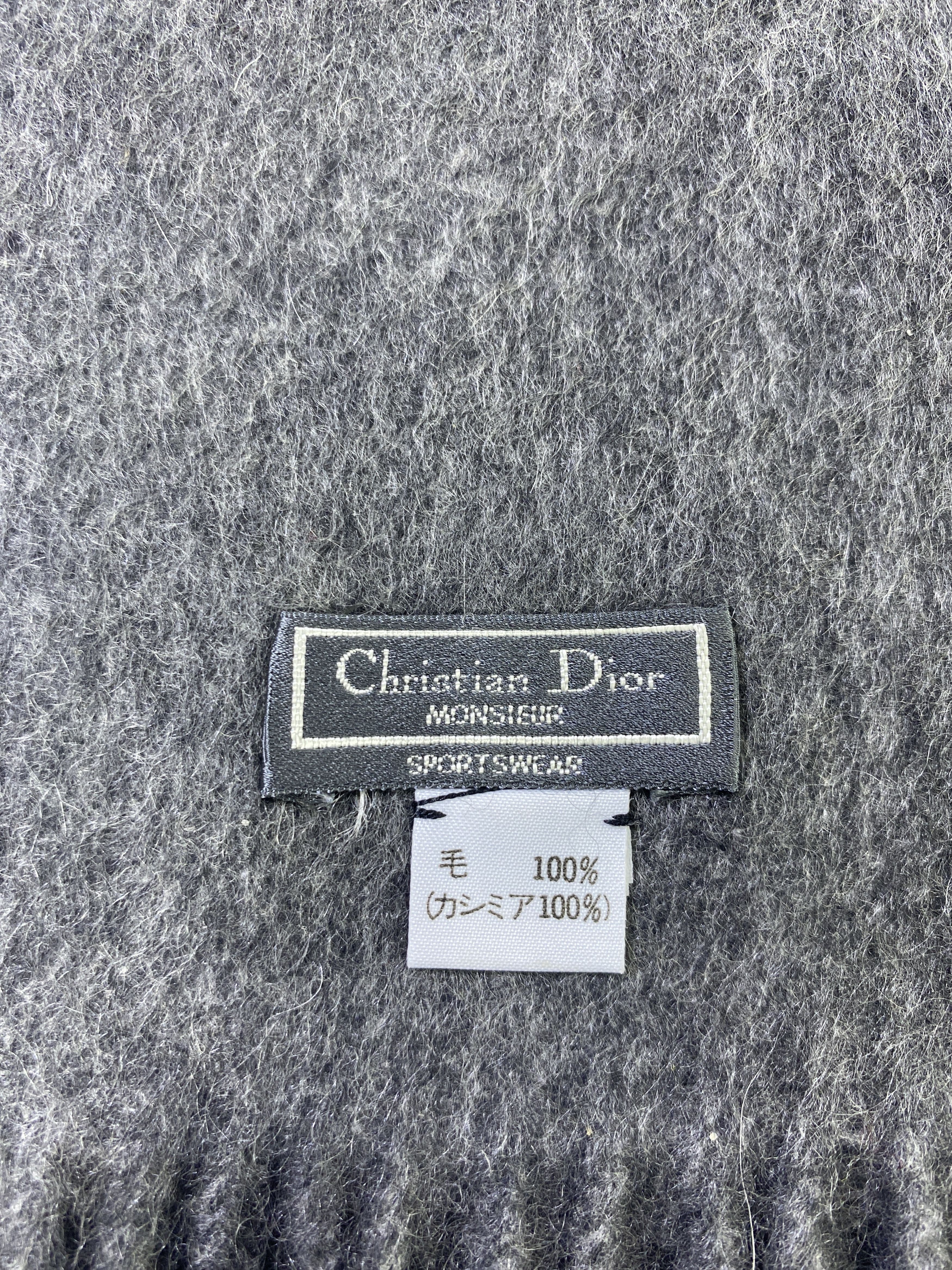Christian Dior Monsieur Christian Dior Scarf / Muffler / Neckwear -T828 Size ONE SIZE - 5 Thumbnail