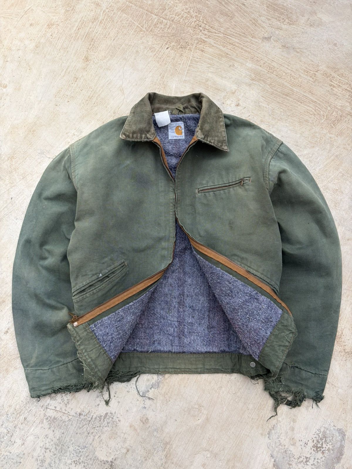 Carhartt Vintage 80s 1889 Carhartt 100th anniversary Detroit Jacket Size US M / EU 48-50 / 2 - 2 Thumbnail