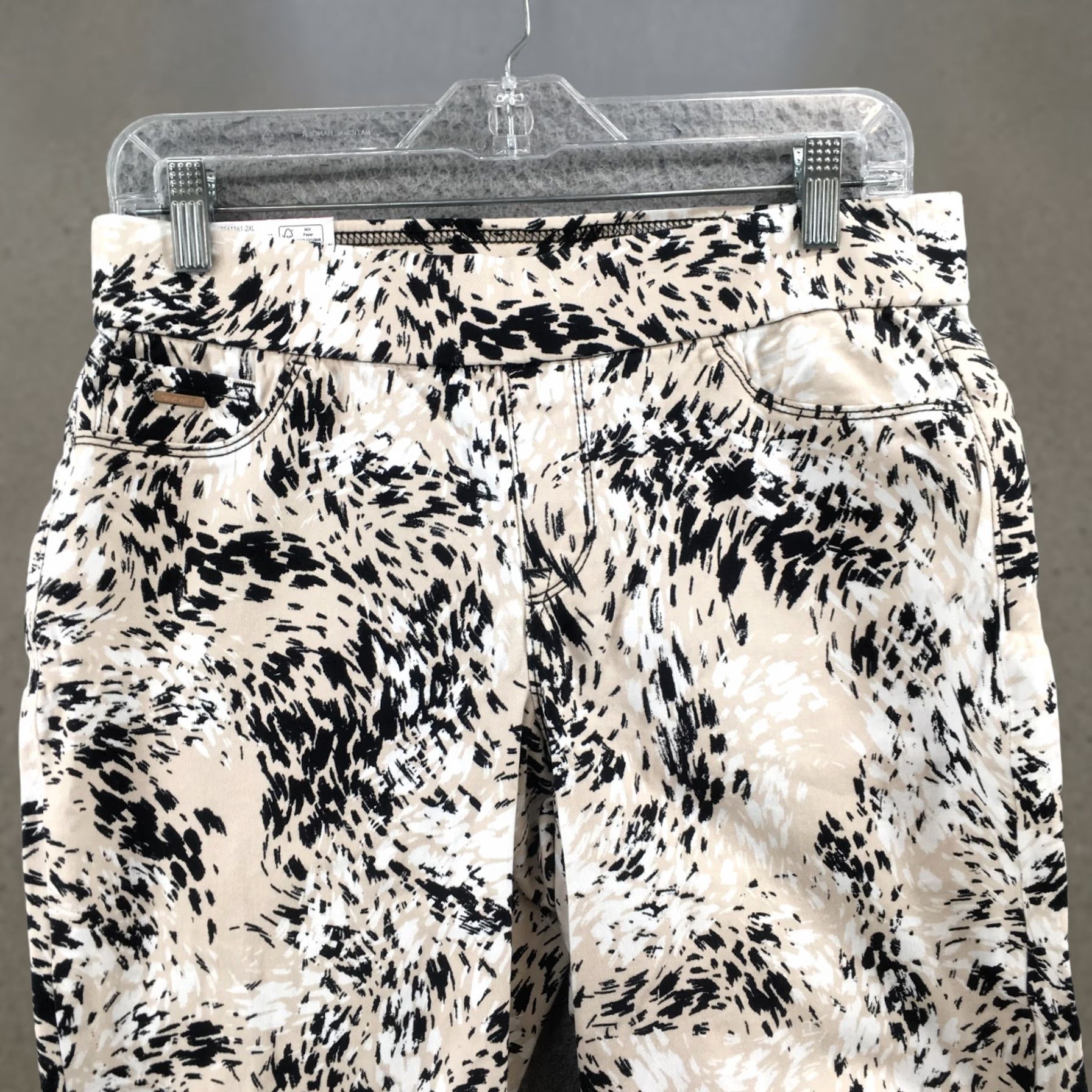 Nine West Nine West Heidi Pullon Skimmer Womens 6 Multicolor Printed Yoga Stretch NEW Skimmer Pants Womens 6 Multicolor Printed Stretch Capri Casual Size ONE SIZE - 1 Thumbnail