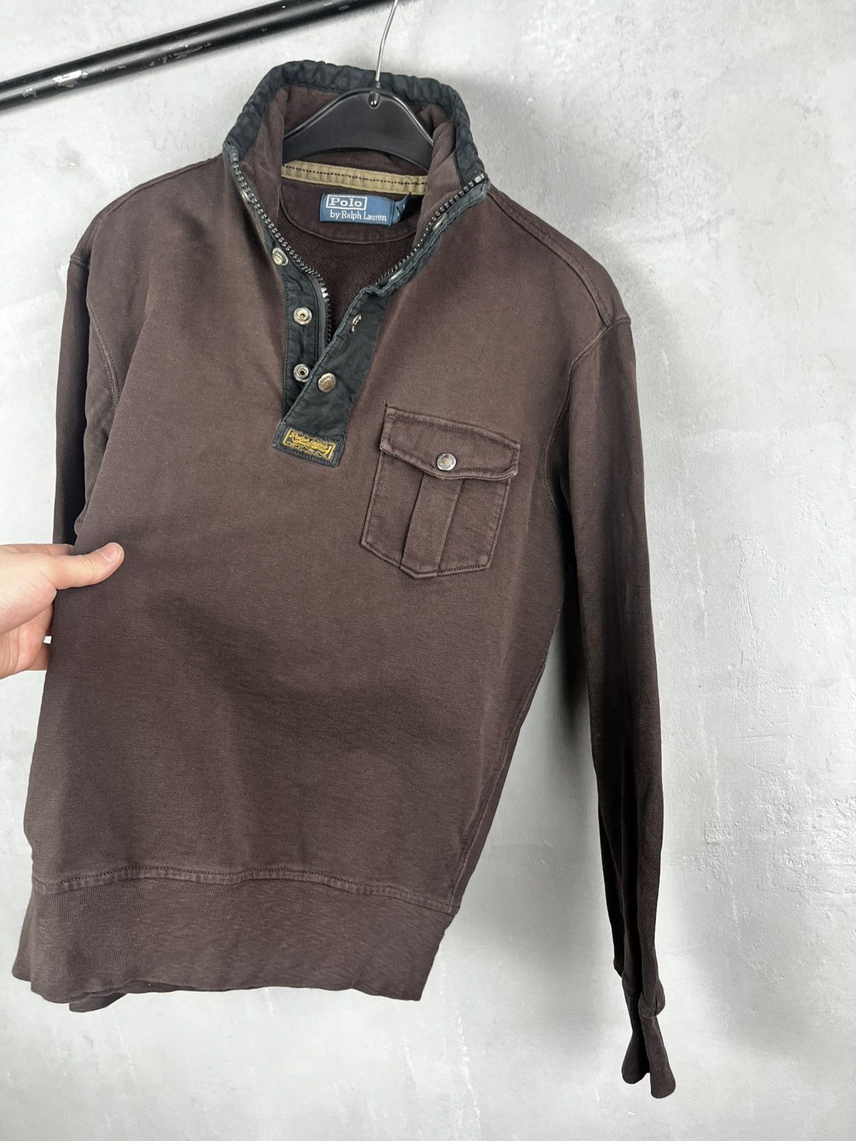Polo Ralph Lauren × Ralph Lauren × Vintage POLO RALPH LAUREN HALF BUTTON & ZIPPER TALON ZIP Size US S / EU 44-46 / 1 - 9 Thumbnail