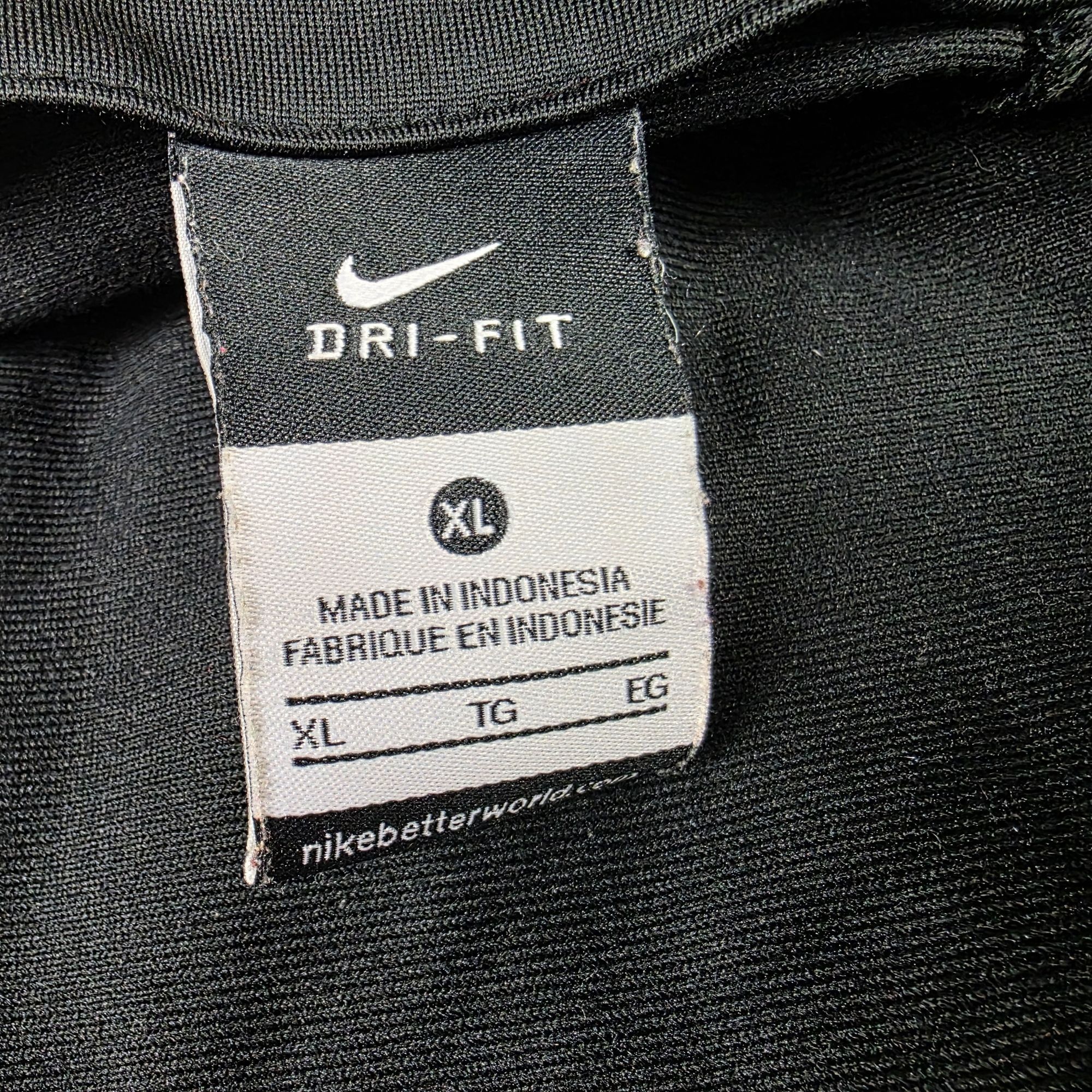 Nike Nike Dri Fit Adults XL Black Beach Futbol Soccer Club Full Z Size US XL / EU 56 / 4 - 6 Thumbnail