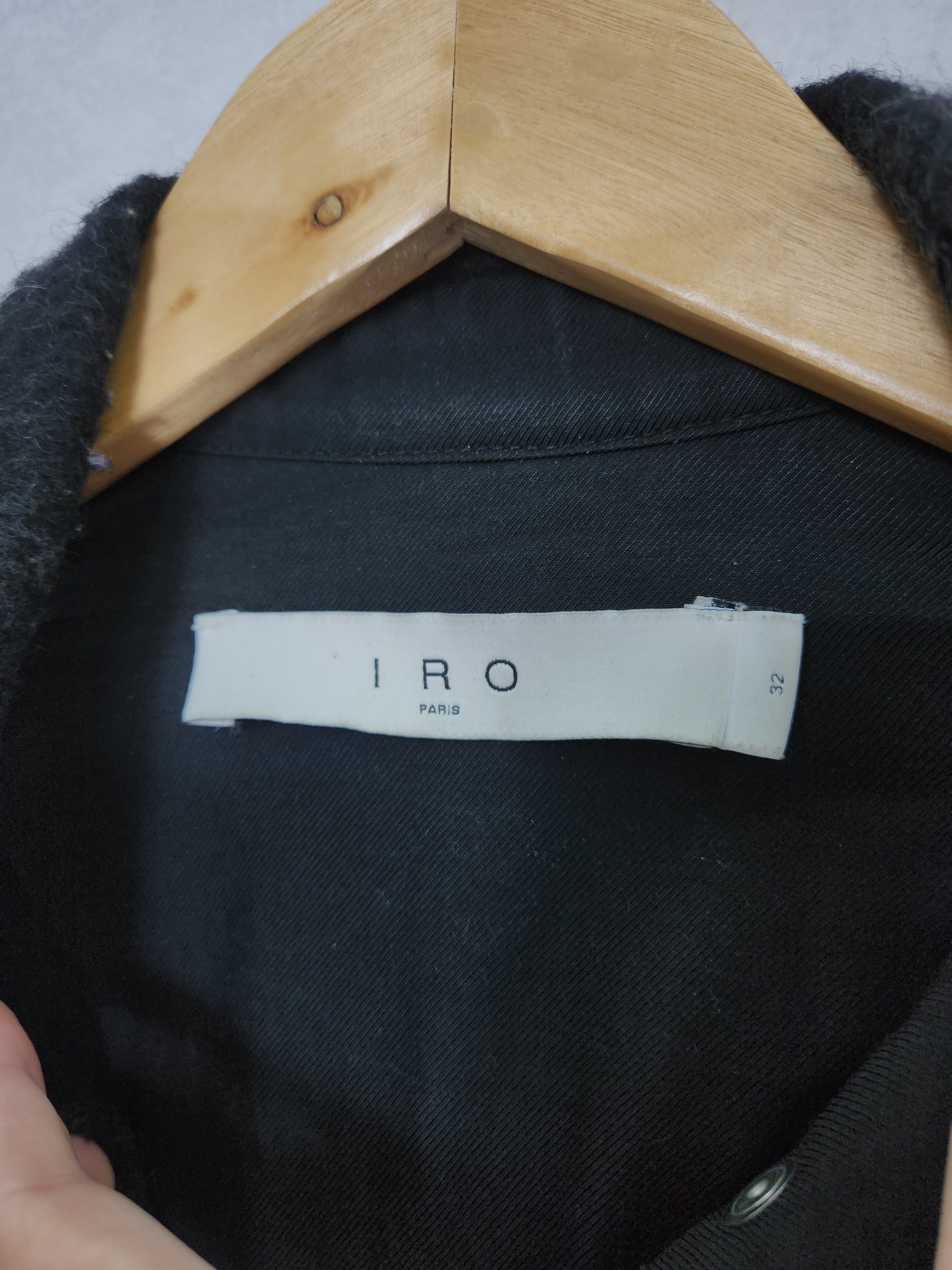 Iro Iro Heldens Plaid Shacket nova check button ups wool jacket Size M / US 6-8 / IT 42-44 - 7 Thumbnail