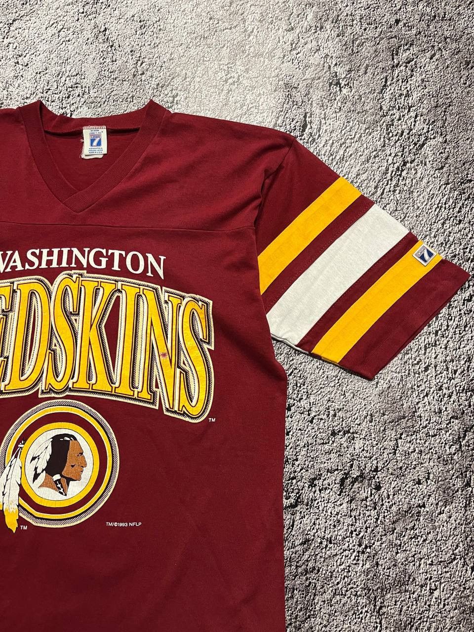 NFL × Vintage Vintage Washington Redskins Shirt Mens Red Logo 1991 NFL Size US XL / EU 56 / 4 - 3 Thumbnail