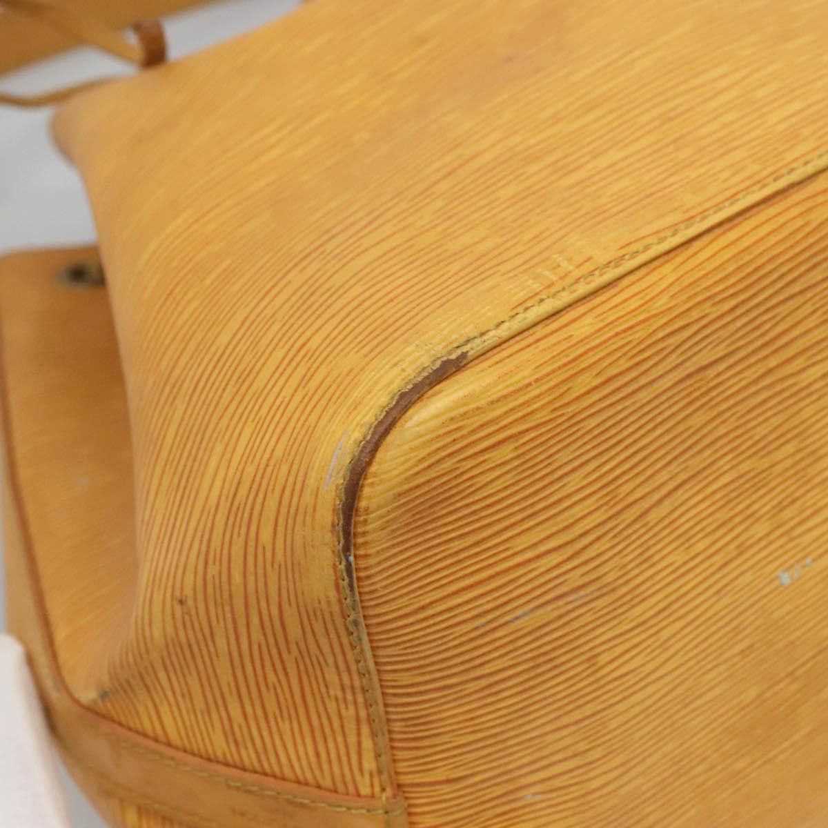 Louis Vuitton LOUIS VUITTON Epi Petit Noe Shoulder Bag Yellow M44109 Size ONE SIZE - 14 Thumbnail