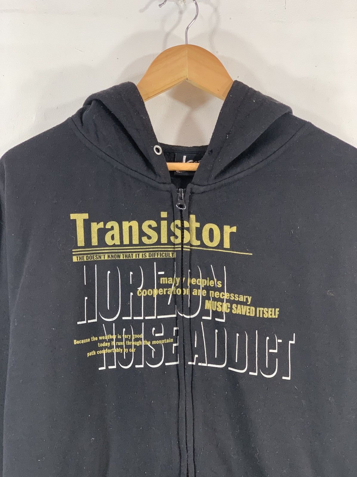 Japanese Brand × Vintage Black Nc Style Hoodie Size US XL / EU 56 / 4 - 3 Thumbnail