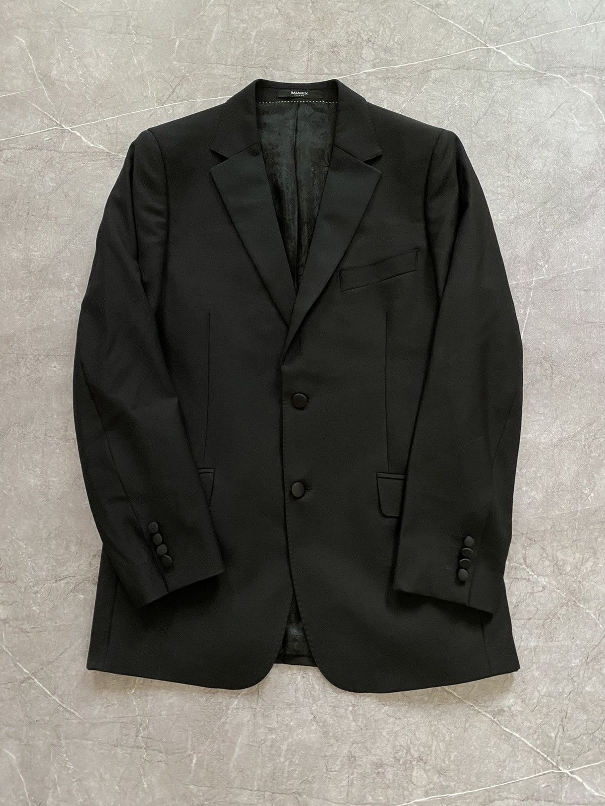 Balmain × Designer Rare Balmain Homme Paris Blazer Luxury Jacket Size 40L - 2 Thumbnail