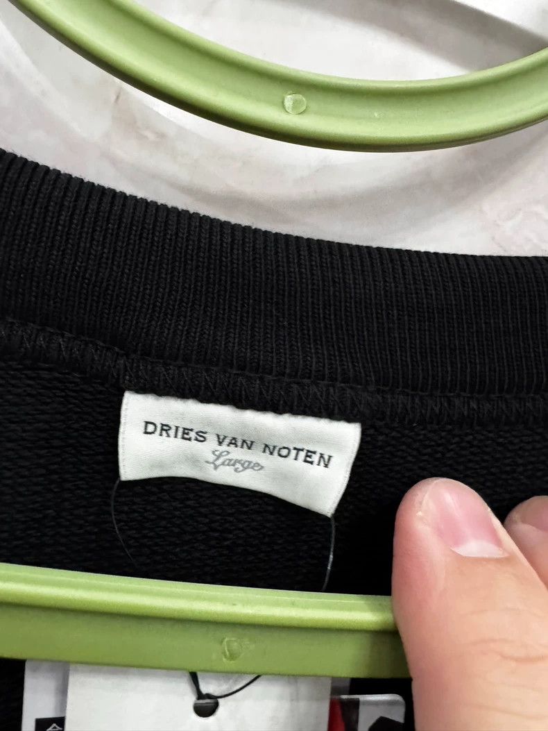Dries Van Noten Dries van noten black hoodie 2502-Nextarrow Size US L / EU 52-54 / 3 - 3 Thumbnail