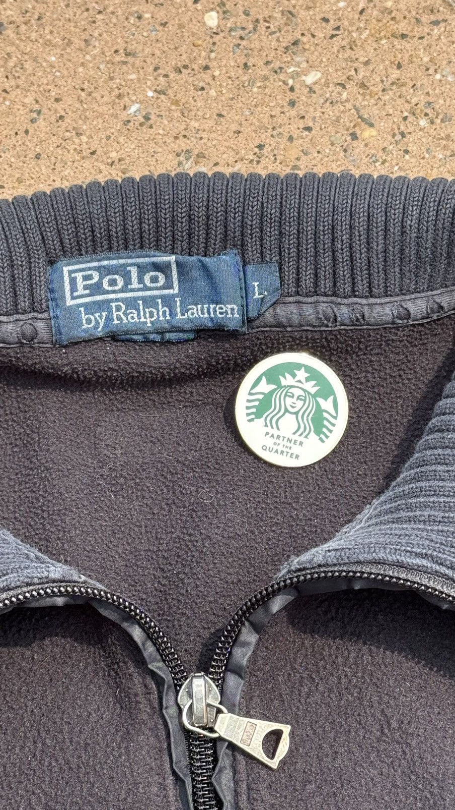 Vintage Vintage Polo Ralph Lauren Fleece (90s) Size US L / EU 52-54 / 3 - 2 Thumbnail