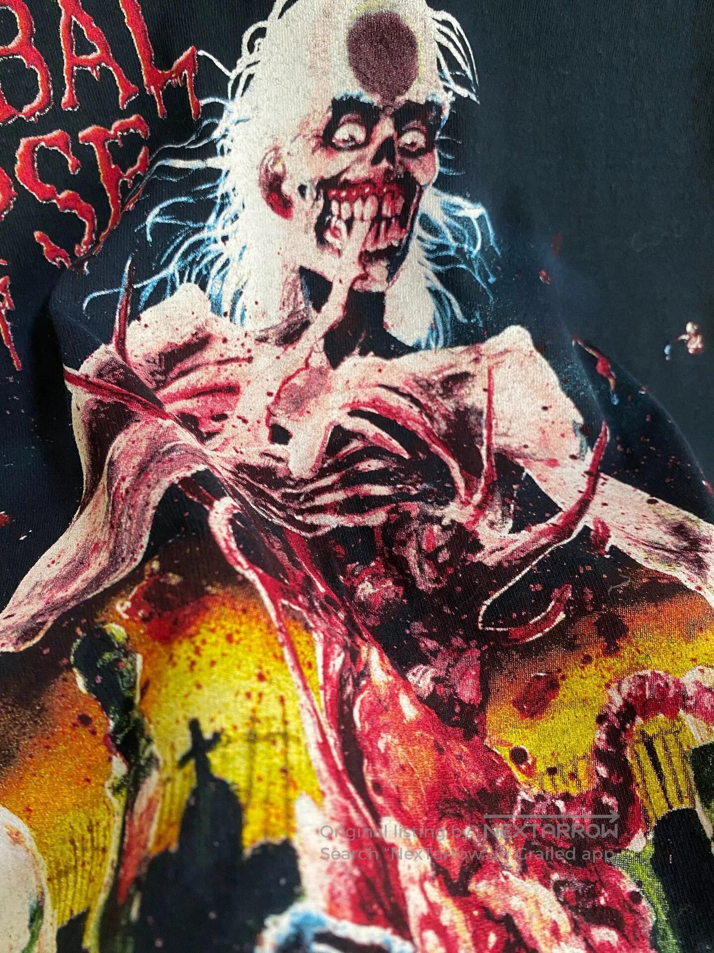 VINNY's Vintage Cannibal Corpse Long Sleeve Tee. Size US M / EU 48-50 / 2 - 6 Thumbnail