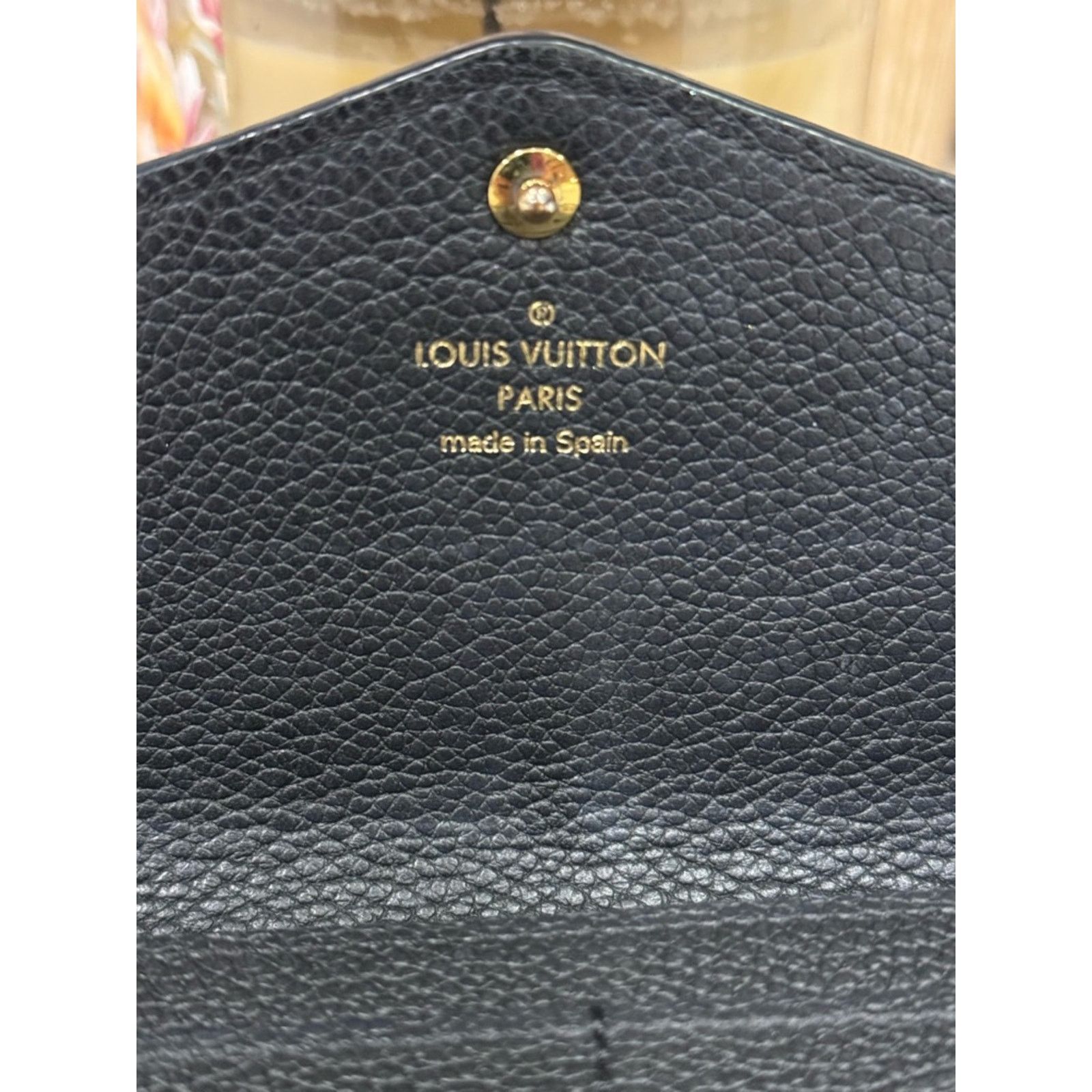 Louis Vuitton Louis Vuitton Sarah Wallet Bicolor Monogram Empreinte leathe Size ONE SIZE - 10 Thumbnail