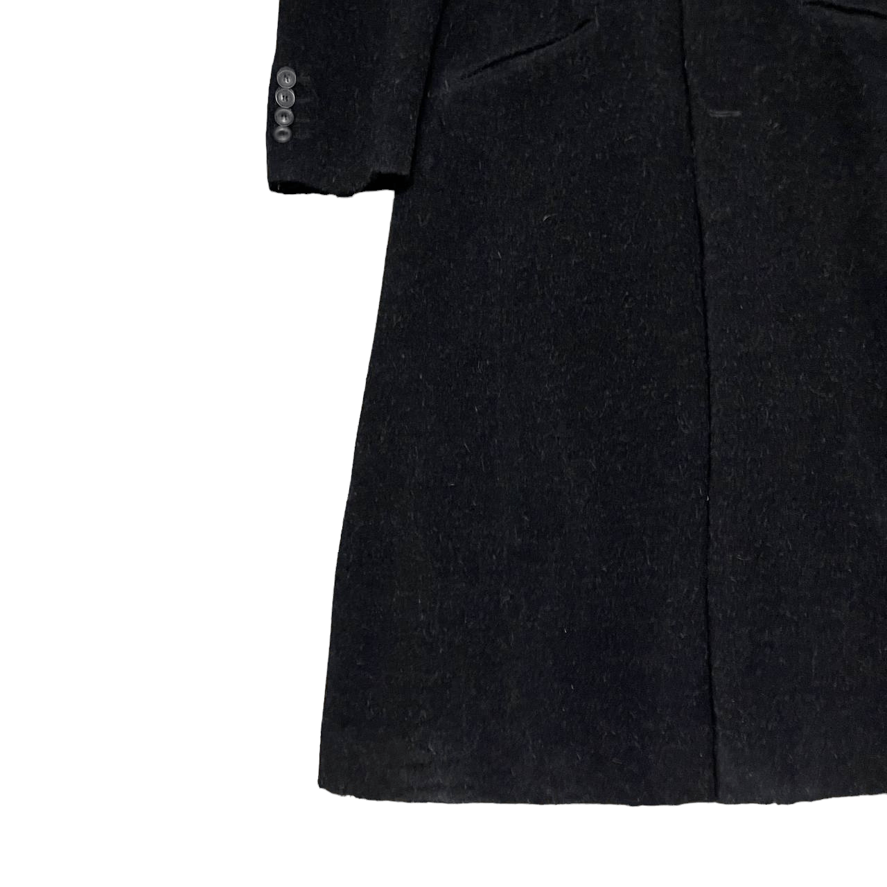 Japanese Brand Vintage Mens Tenoras Wool Long Coat like Yohji Comme des Size US M / EU 48-50 / 2 - 3 Thumbnail