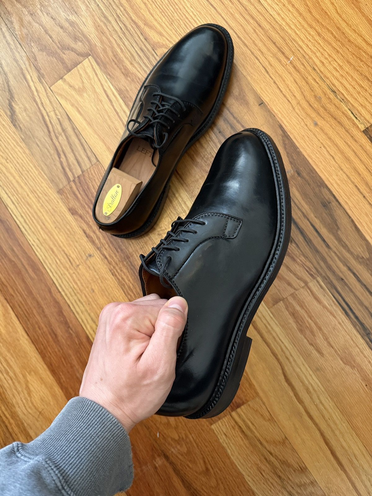 Alden Alden 9901 Plain Toe Blucher Size US 11.5 / EU 44-45 - 5 Thumbnail