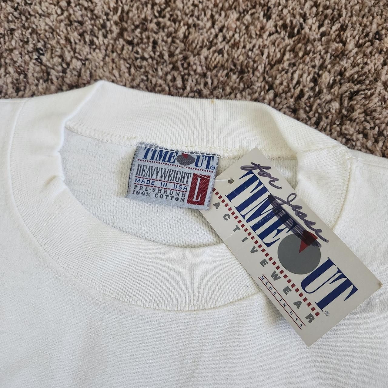 Vintage American Flag Graphic Tee Relaxed Oversized Fit Vintage Size US L / EU 52-54 / 3 - 3 Thumbnail